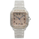 Cartier Santos de Cartier WSSA0018 39 mm Stahl/Gold von Cartier
