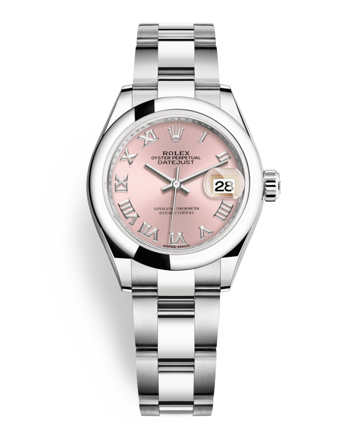 Ladies stainless hotsell rolex