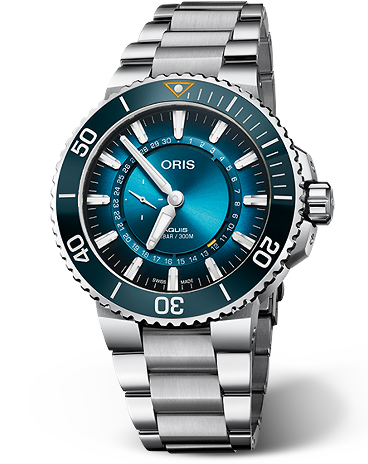 pre owned oris aquis